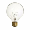 American Imaginations 60W Round Clear G25 Globe Light Bulb AI-37548